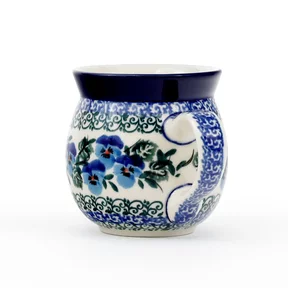 Kubek Ceramiczny 005 v-0,2l <br>2273X Kobaltowe bratki